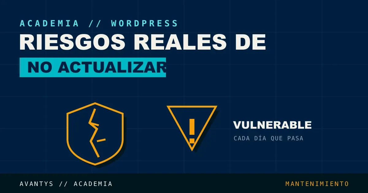 Qué Pasa si no Actualizas WordPress: Riesgos Reales